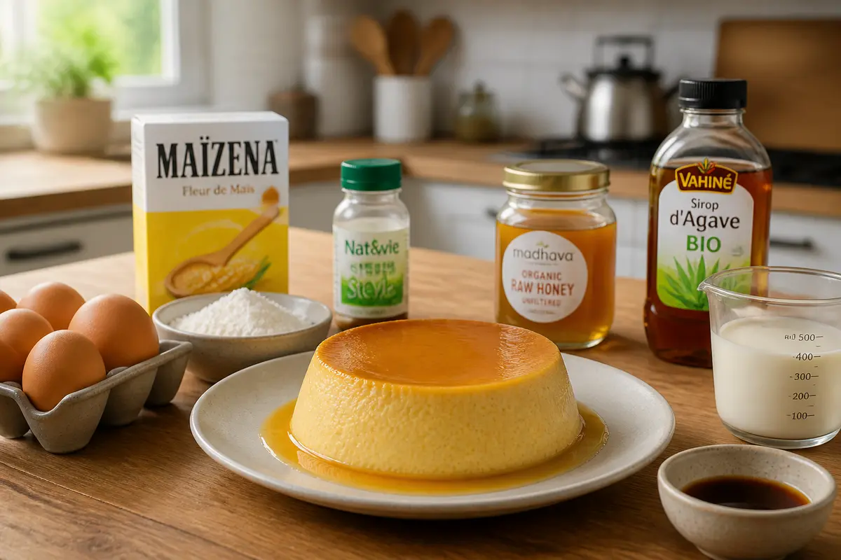 Flan sans sucre : recette crémeuse, healthy et facile à faire