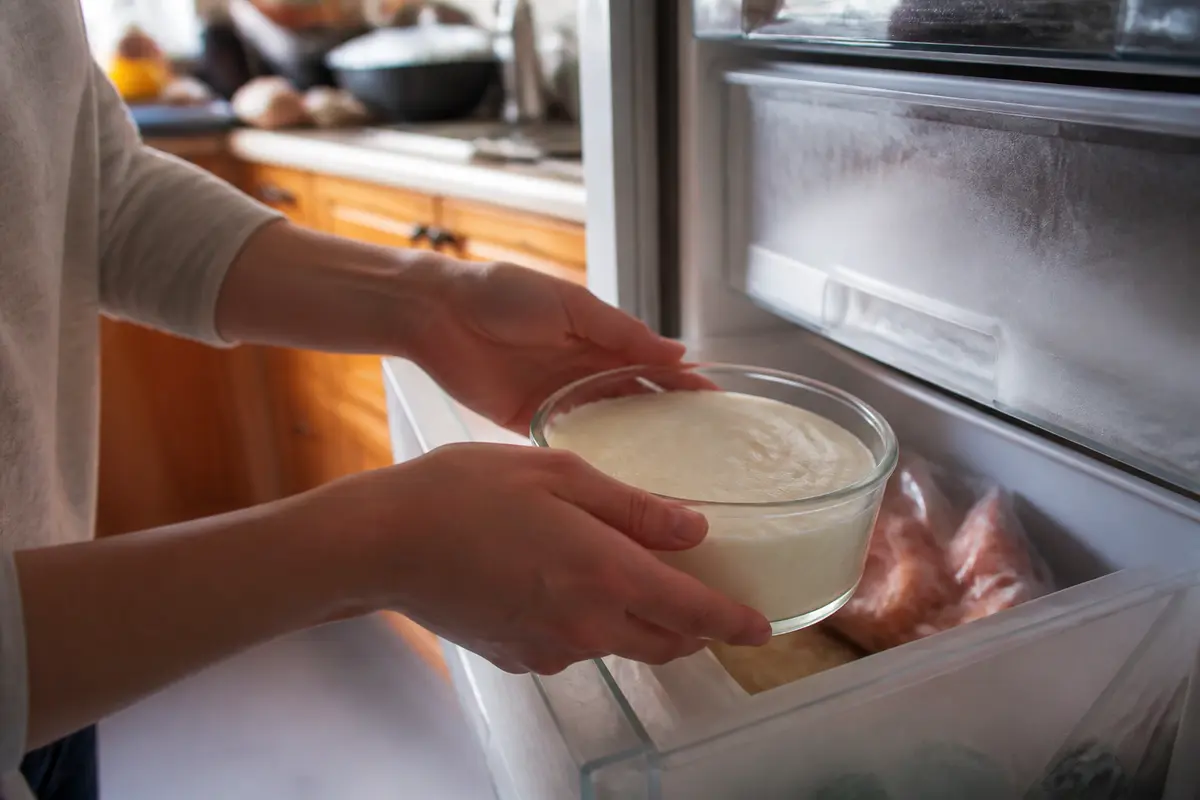 Peut-on congeler de la crème fraîche ? Astuces et conseils